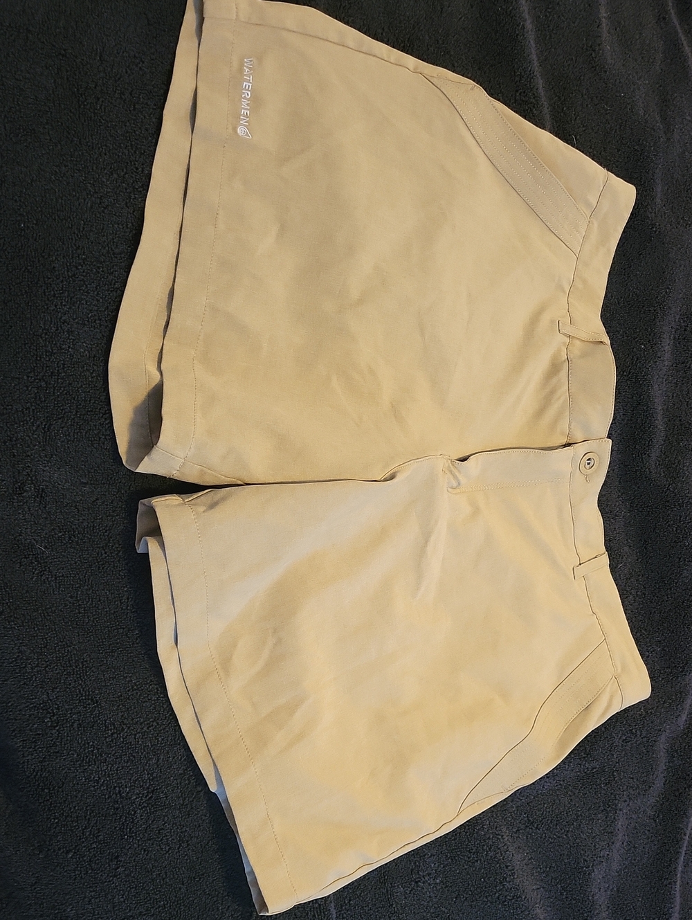 Women’s Khaki Water-Resistant Shorts